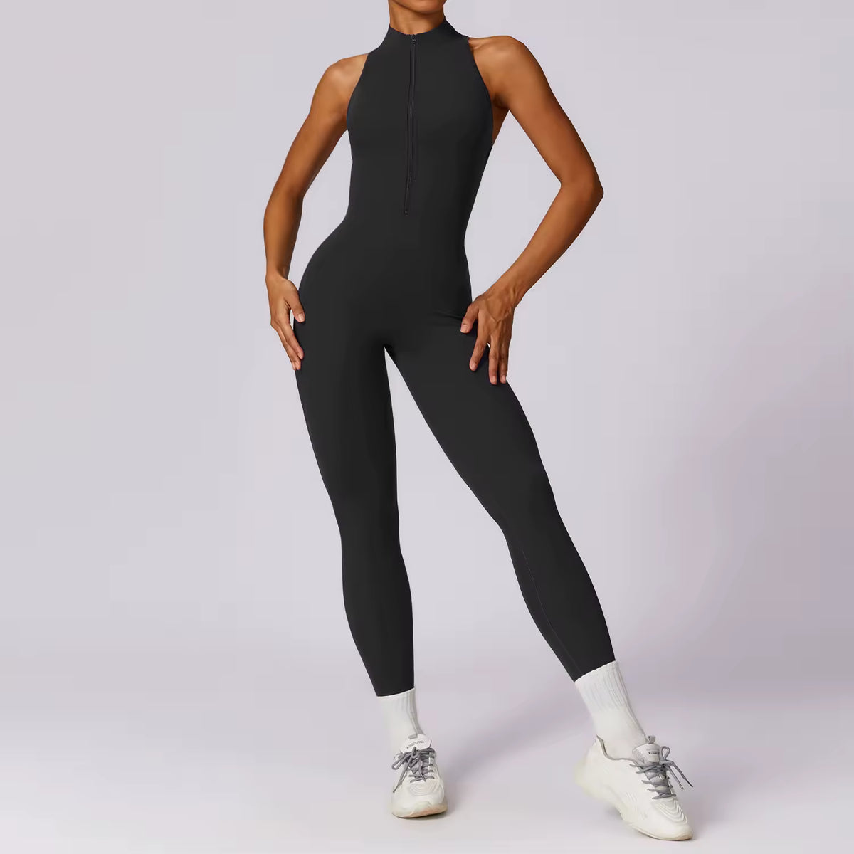 Bodysuit Alo Yoga XS Airlift Barre - Hitam