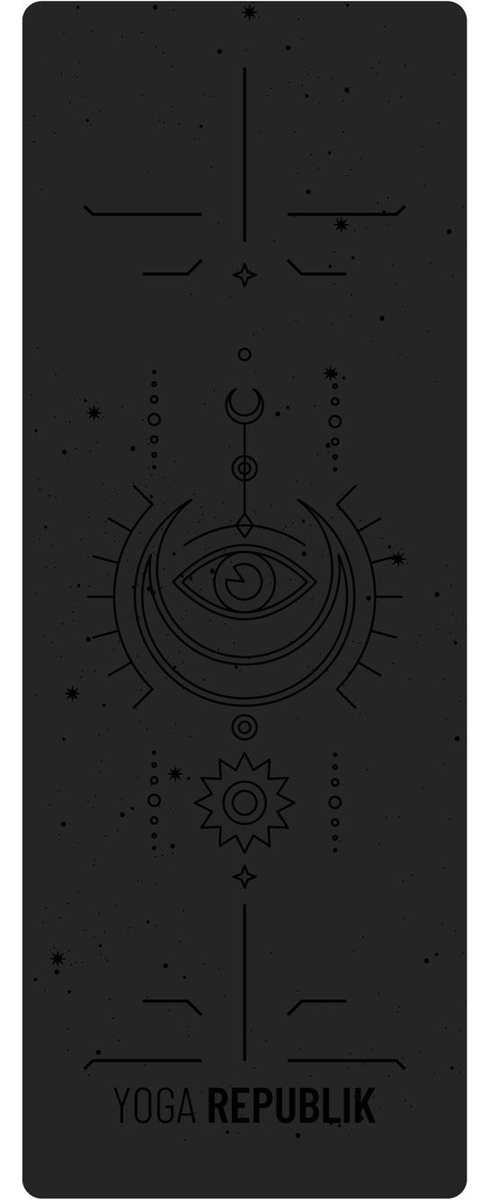 YR Travel Mat 1.5mm PU Rubber - Celestial