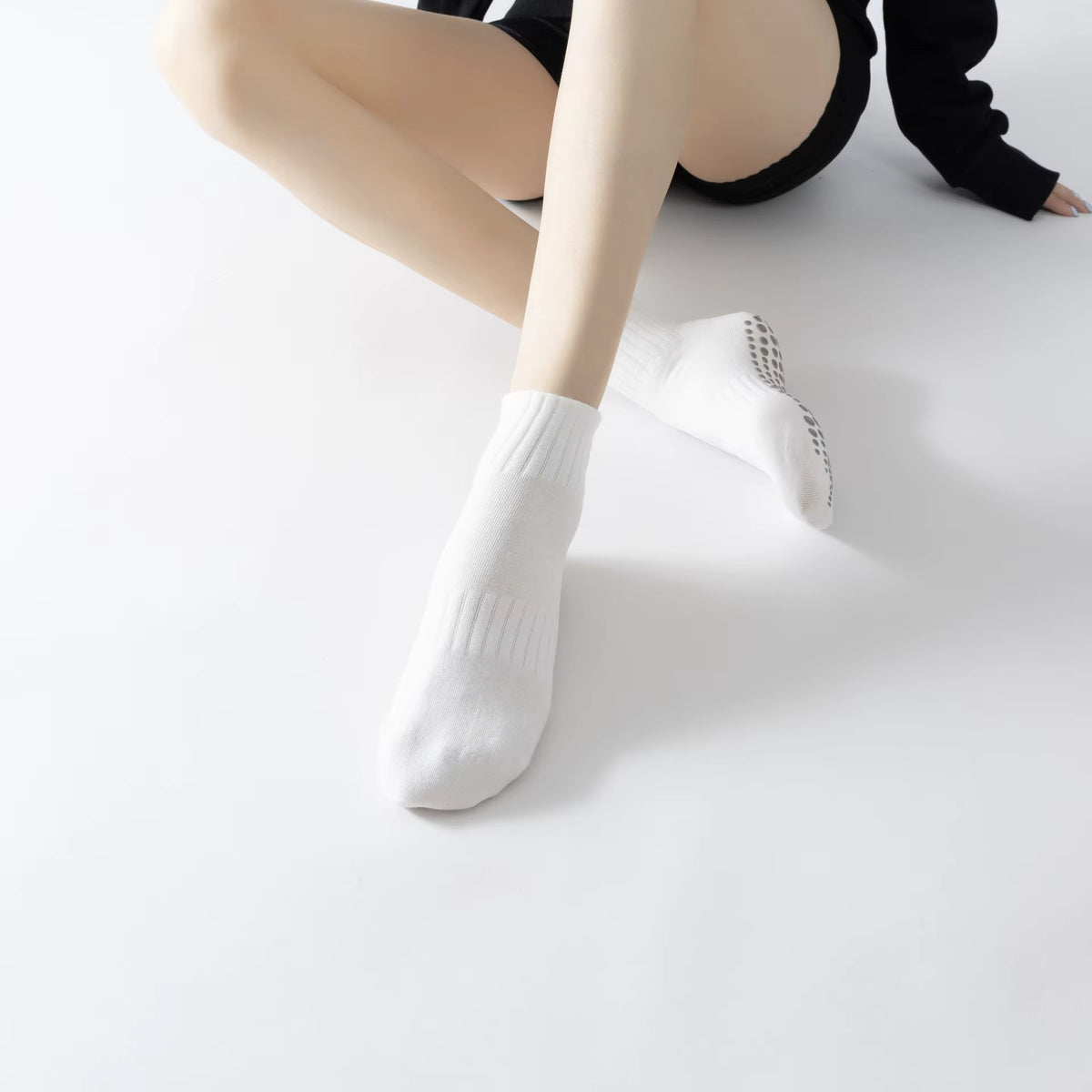 YR Smiley Pilates Ankle Sock