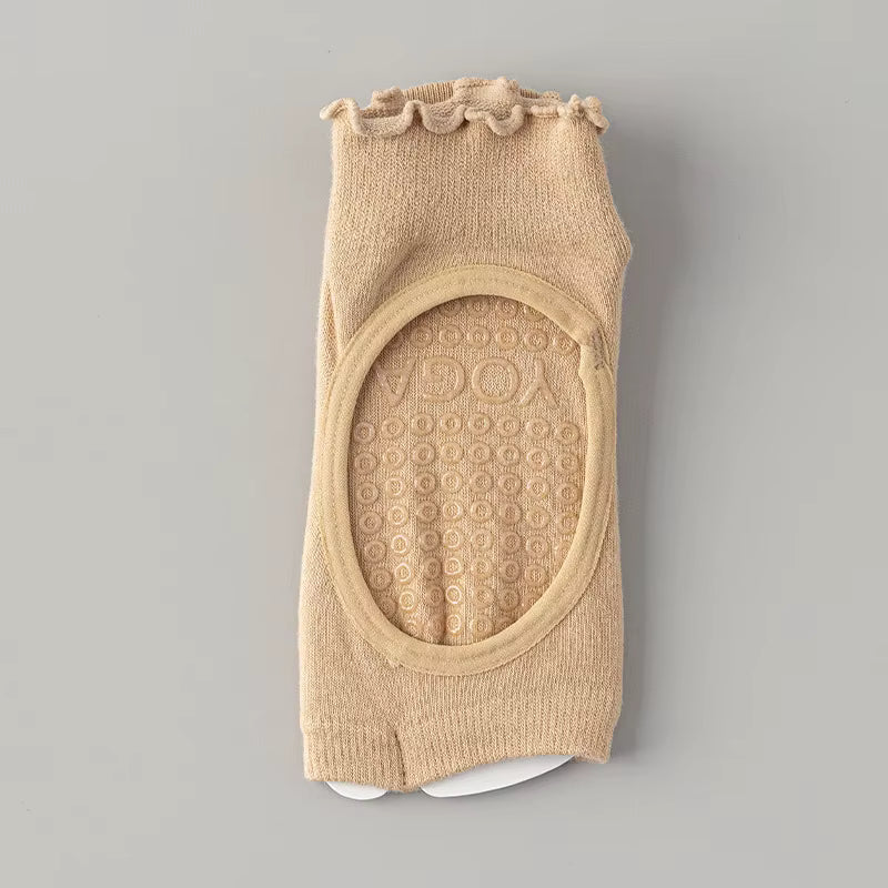 YR Curly Pilates Ankle Sock