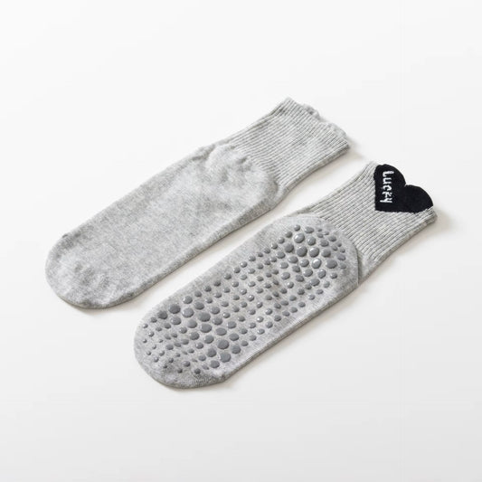 YR Heart Pilates Ankle Sock