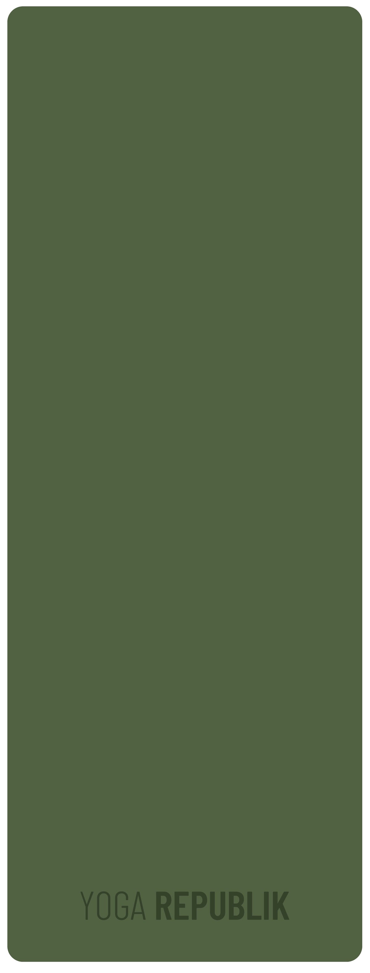 YR Mat 5mm PU Rubber - Plain