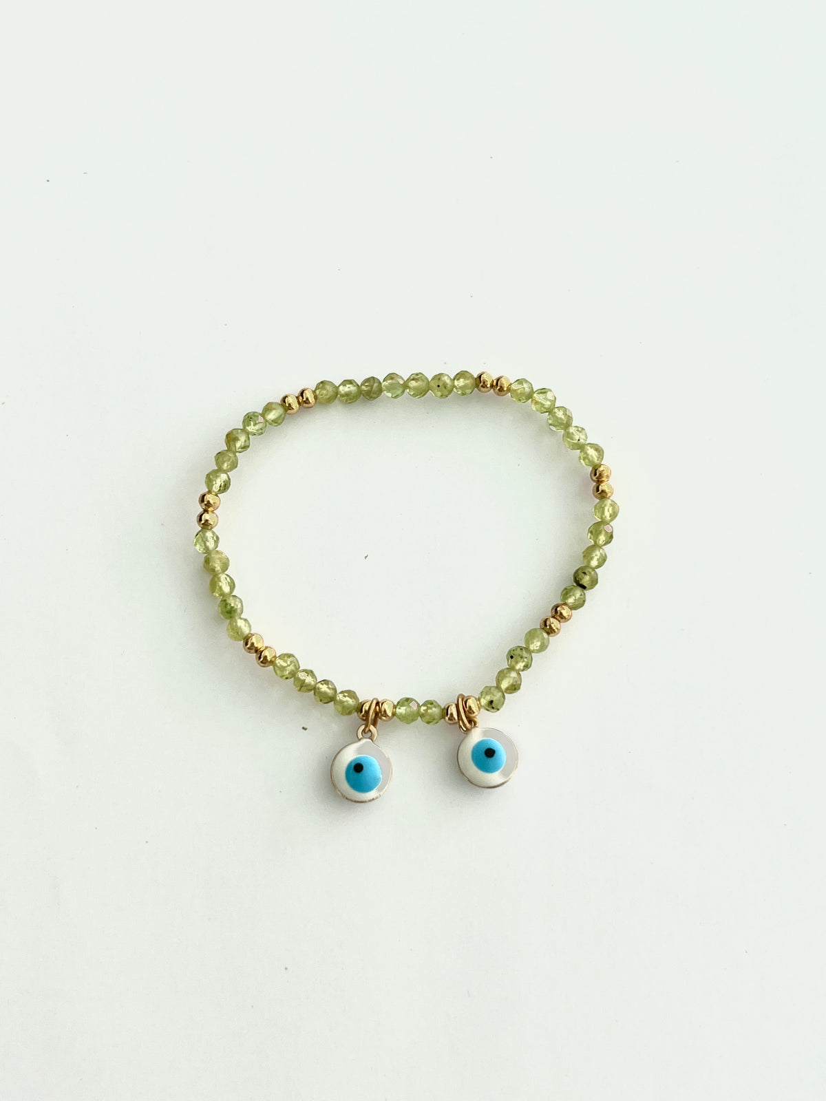 See No Evil Jasmine Dangling Evil Eyes Bracelets by Yoga Republik