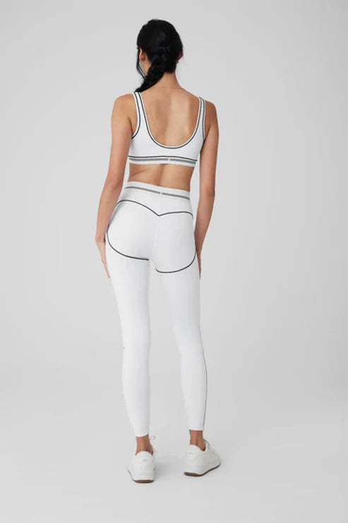 Bra Cinch Airbrush Alo Yoga XS - Putih