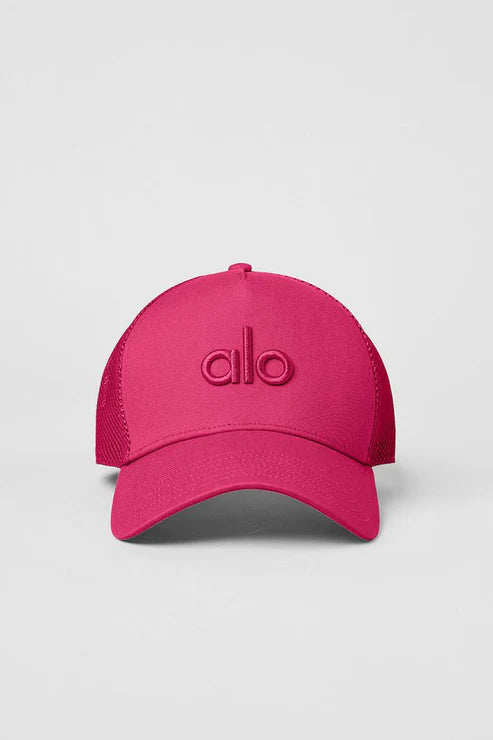 Topi Pengemudi Truk Distrik Alo Yoga - Permen Pink