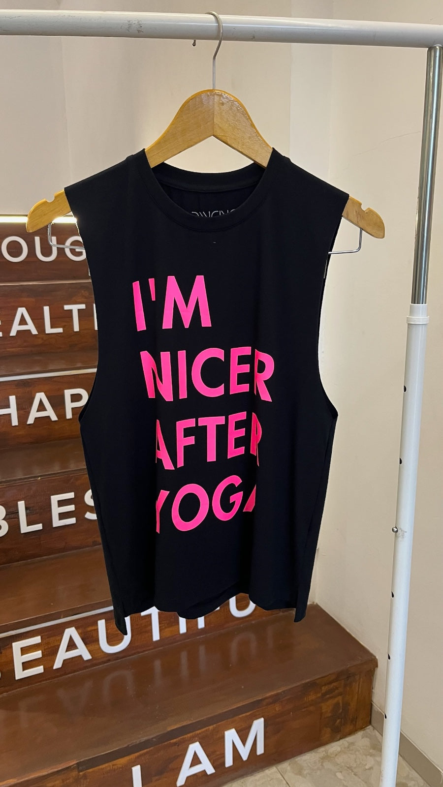Dancing Warrior I'm Nicer Muscle Tank