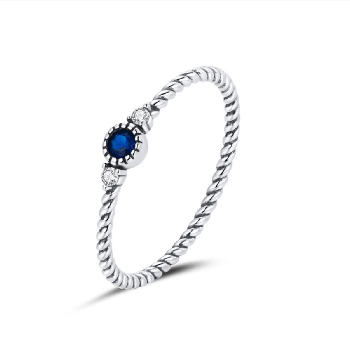 See No Evil Sterling Silver Ring size 6 by Yoga Republik