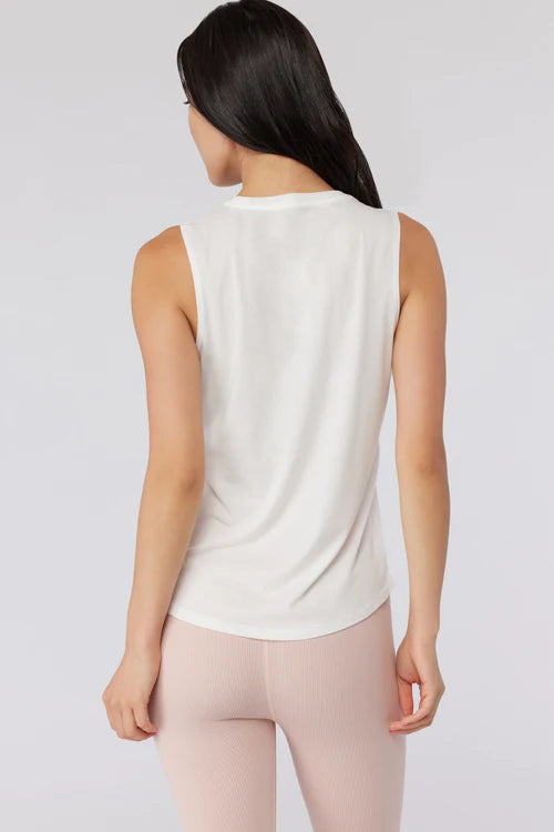 Spiritual Gangster XS Grateful Muscle Tank - Stardust