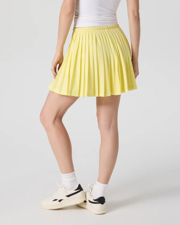 Vuori XS Clementine Pleated Skirt - Sunlight