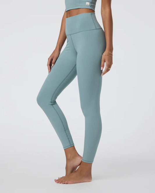 Vuori SMALL Inversion Rib Legging - Mist