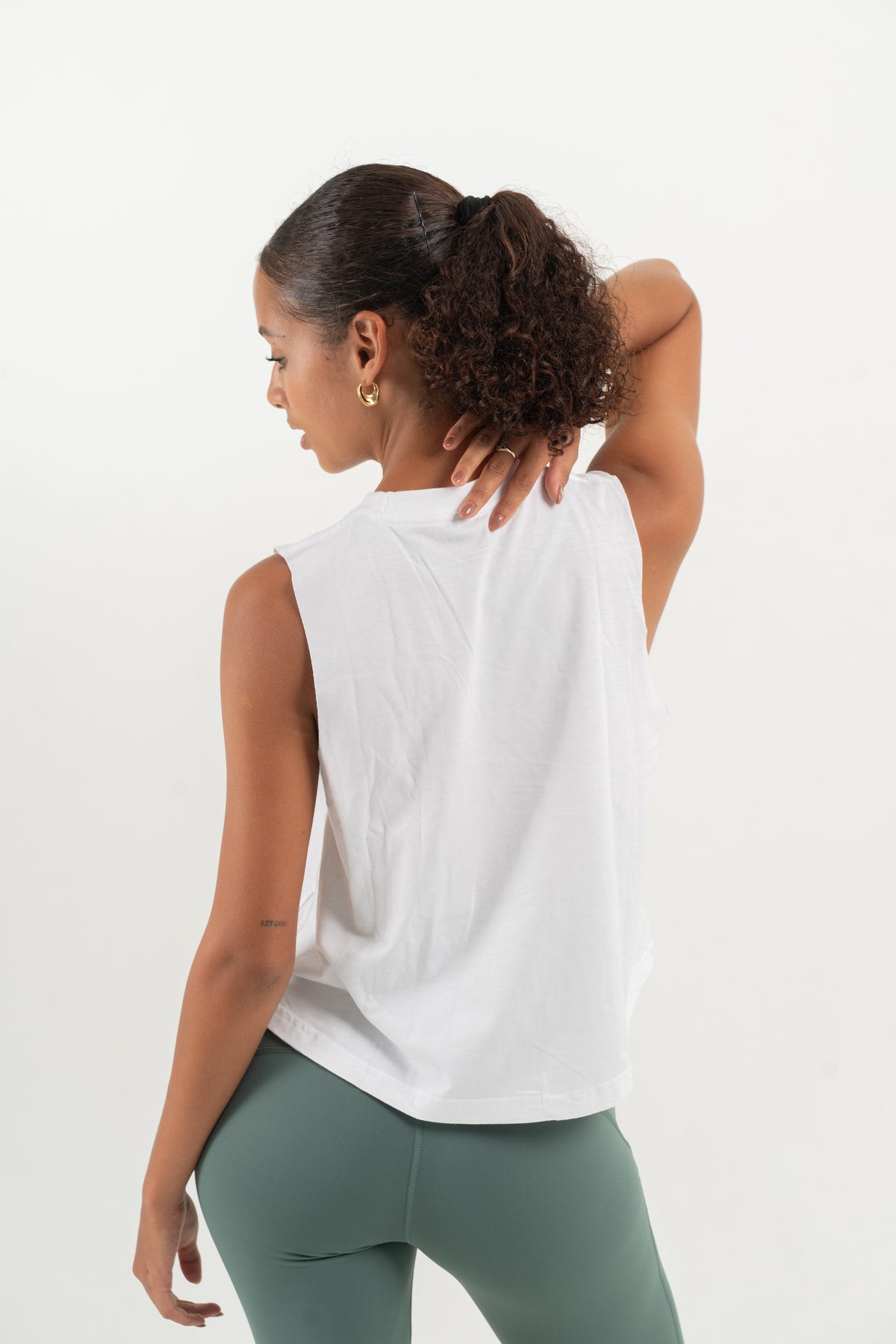 YR Before After Yoga Crop Top