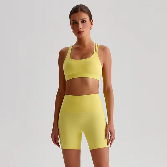 YR Sia 3-Strap Short Set