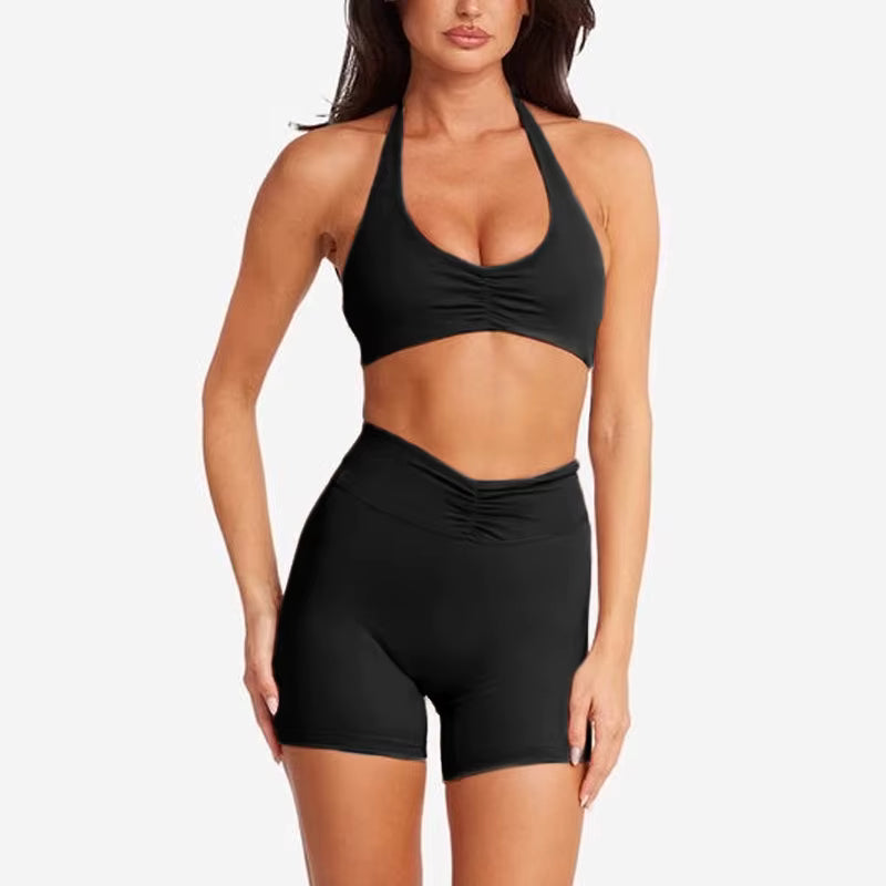YR Sia Ruched Short Set