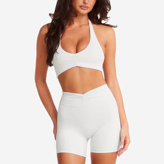 YR Sia Ruched Short Set