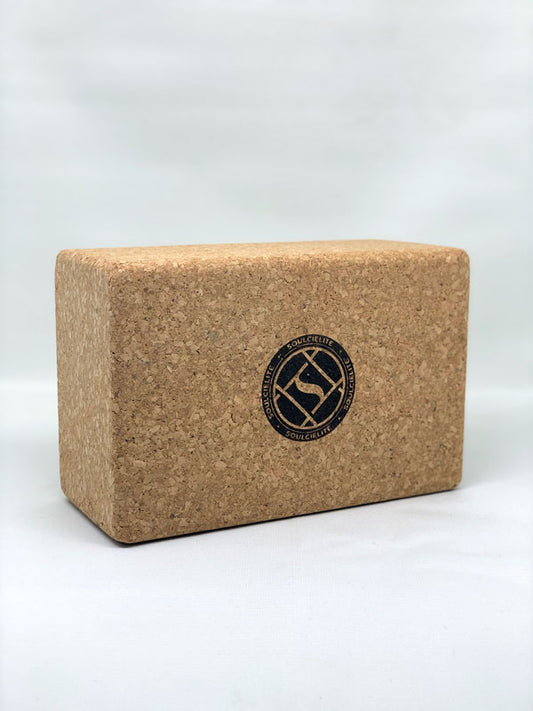 Soulcielite Cork Yoga Block