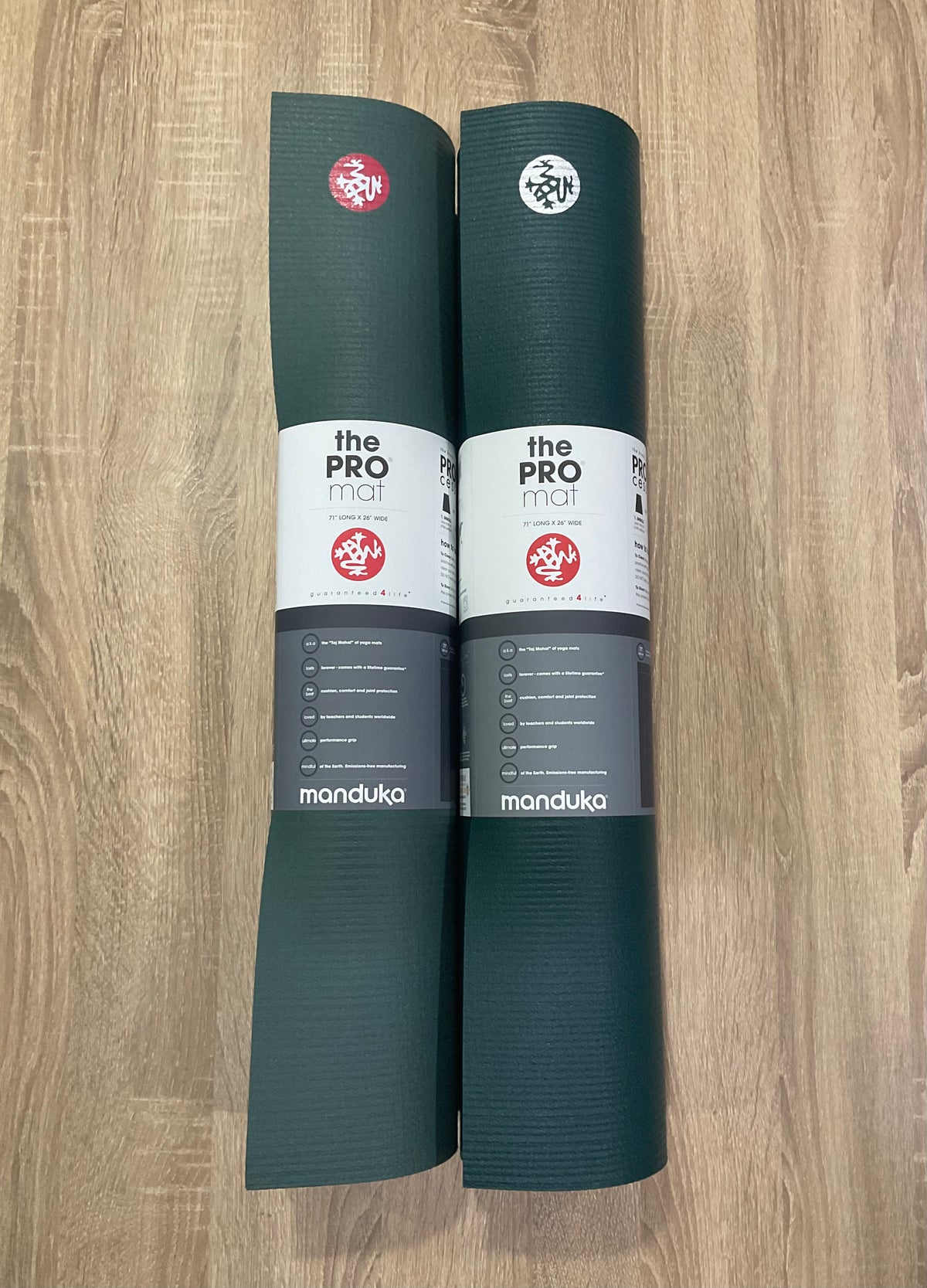 Manduka Pro 71" Yoga Mat 6mm - Laut Dalam Gelap (Hijau)