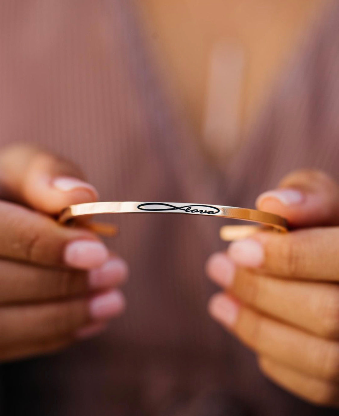 Gelang MantraBand Perak - Cinta Tanpa Batas