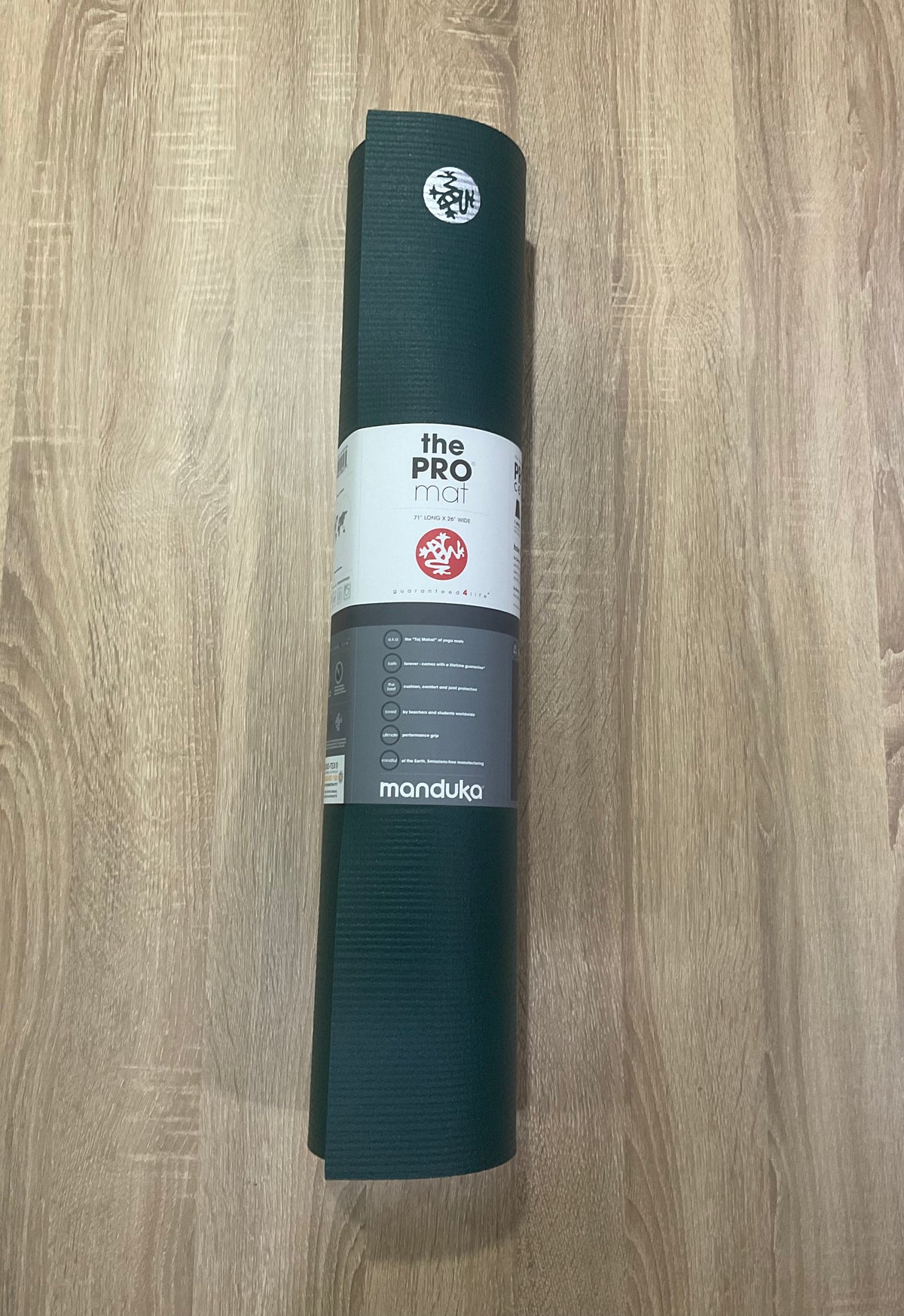 Manduka Pro 71" Yoga Mat 6mm - Laut Dalam Gelap (Hijau)