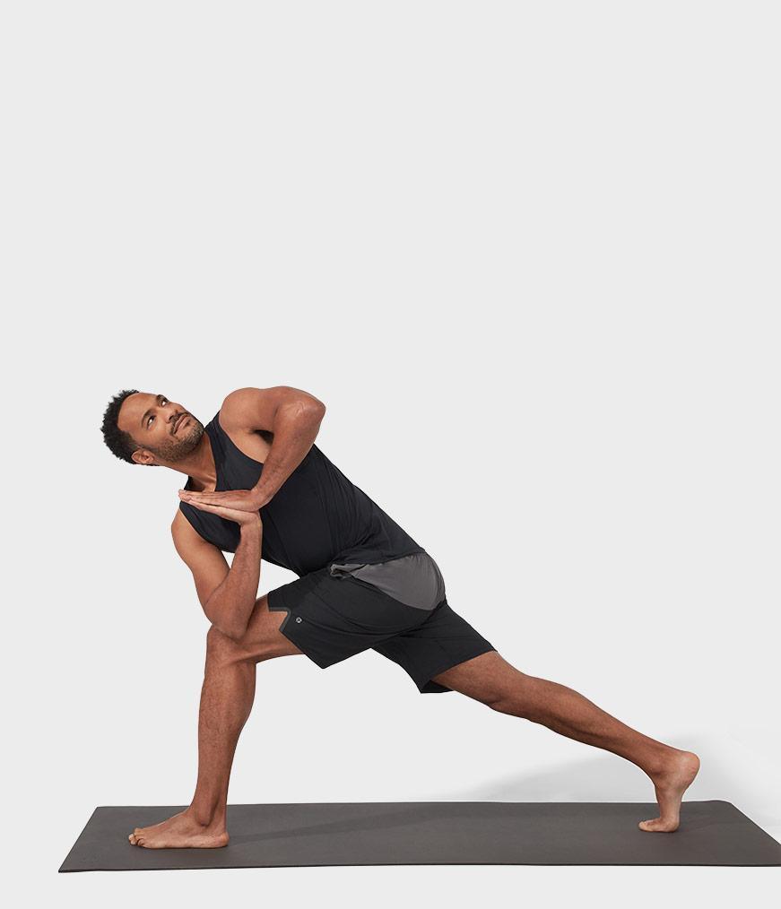 Manduka MEDIUM Lunge Short - Colorblock