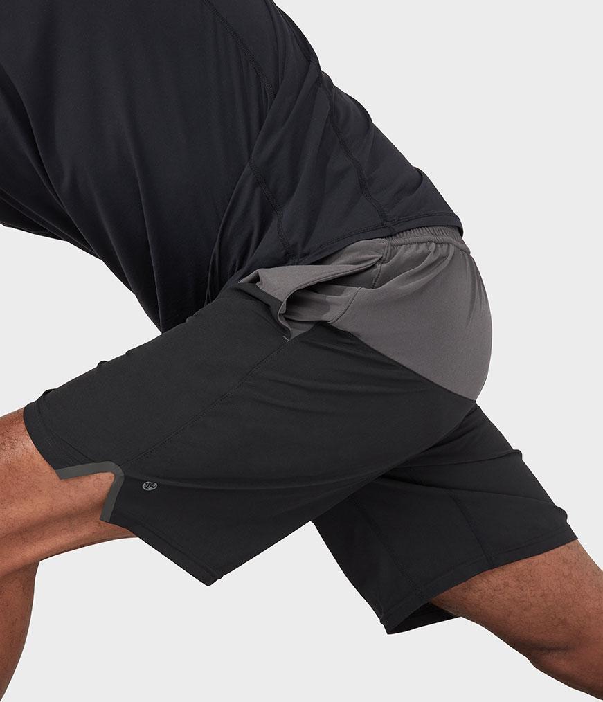 Manduka MEDIUM Lunge Short - Colorblock