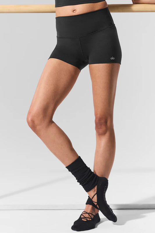 Alo Yoga XS 3'' Alo Softsculpt High-Waist Precision Short - Black