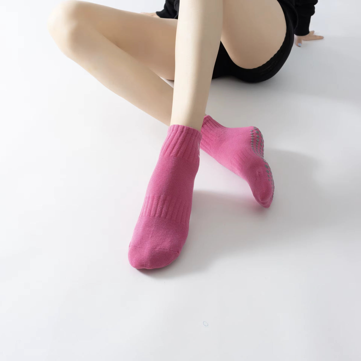 YR Smiley Pilates Ankle Sock