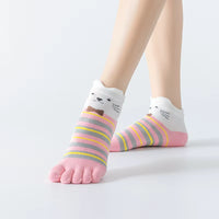 YR Cat Pilates Ankle Sock