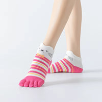 YR Cat Pilates Ankle Sock