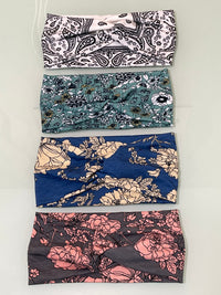 Flowers Print Headbands