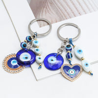 See No Evil Turkish Evil Eye Keychains by Yoga Republik
