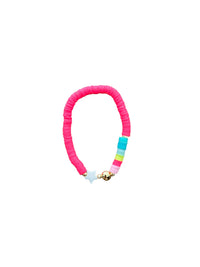 See No Evil Heishi Beads Stackable Boho Bracelets by Yoga Republik