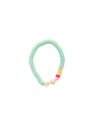 See No Evil Heishi Beads Stackable Boho Bracelets by Yoga Republik