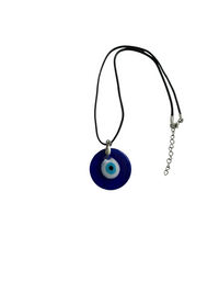 See No Evil Turkish Evil Eye Glass Pendant Necklaces by Yoga Republik