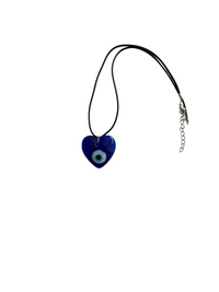 See No Evil Turkish Evil Eye Glass Pendant Necklaces by Yoga Republik