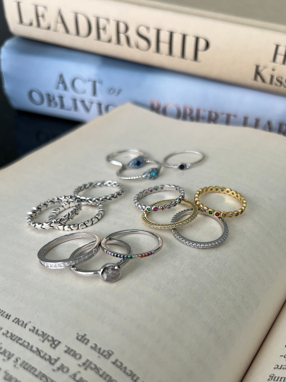 See No Evil Sterling Silver Ring size 6 by Yoga Republik