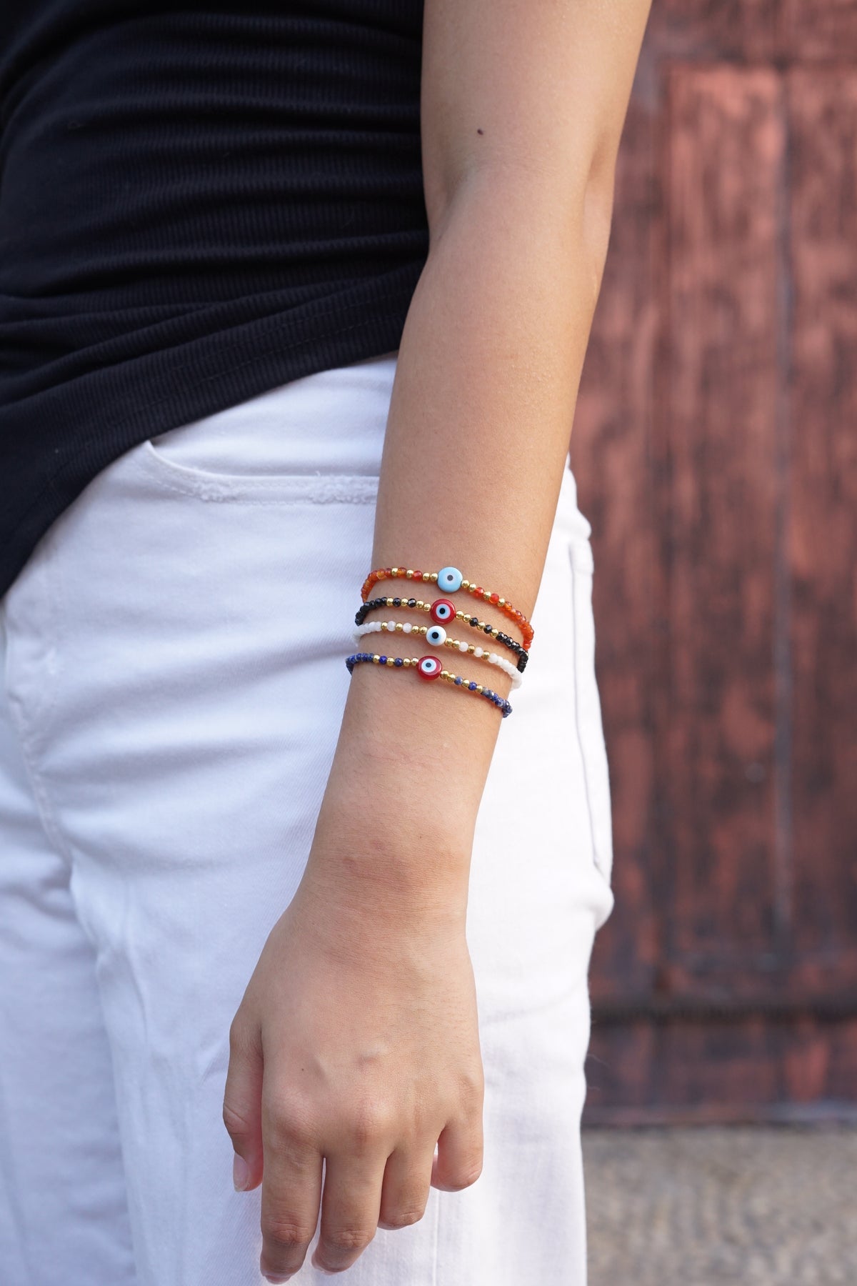 See No Evil Grace Gemstones Bracelets by Yoga Republik