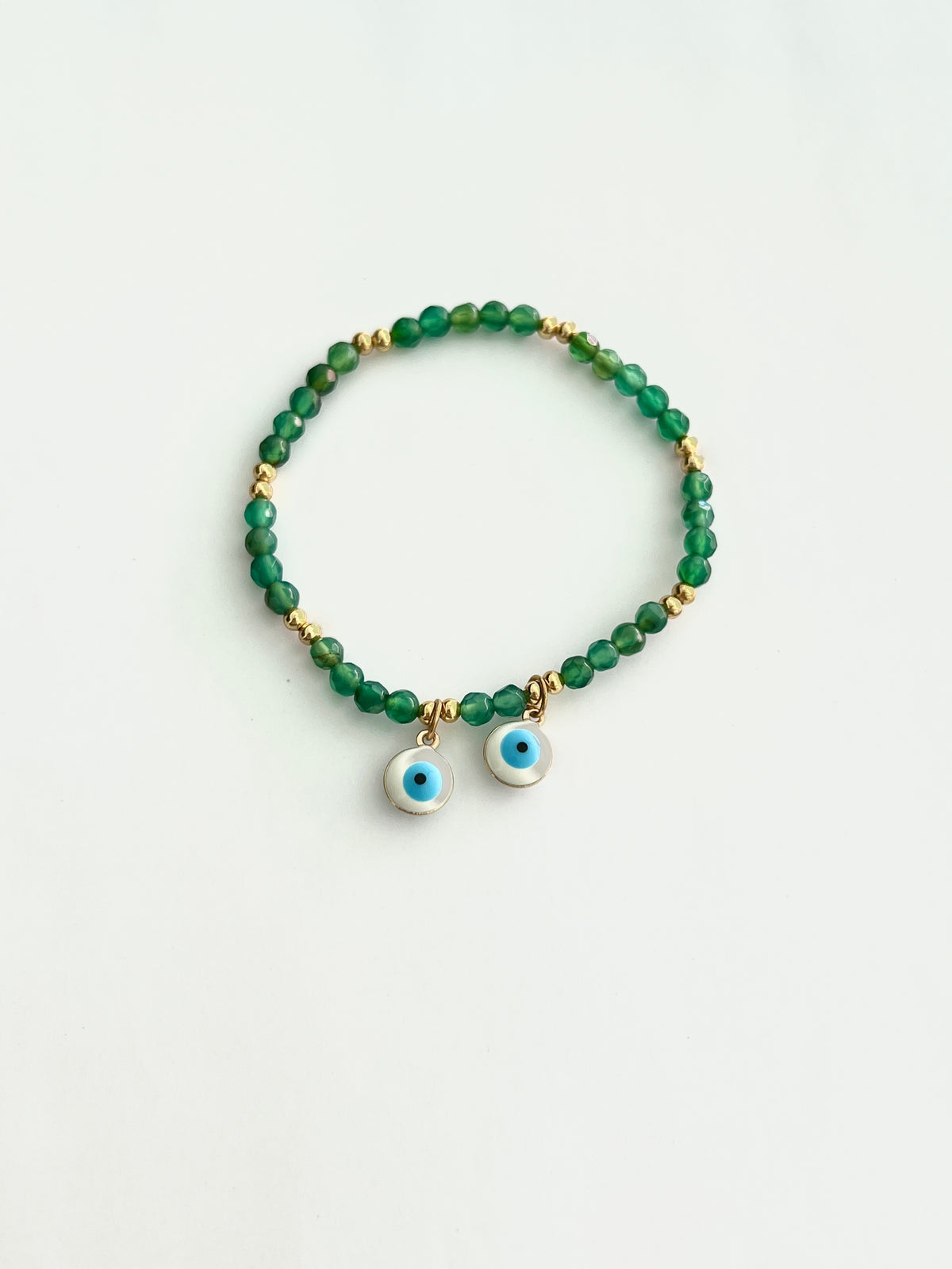 See No Evil Jasmine Dangling Evil Eyes Bracelets by Yoga Republik