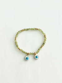 See No Evil Jasmine Dangling Evil Eyes Bracelets by Yoga Republik