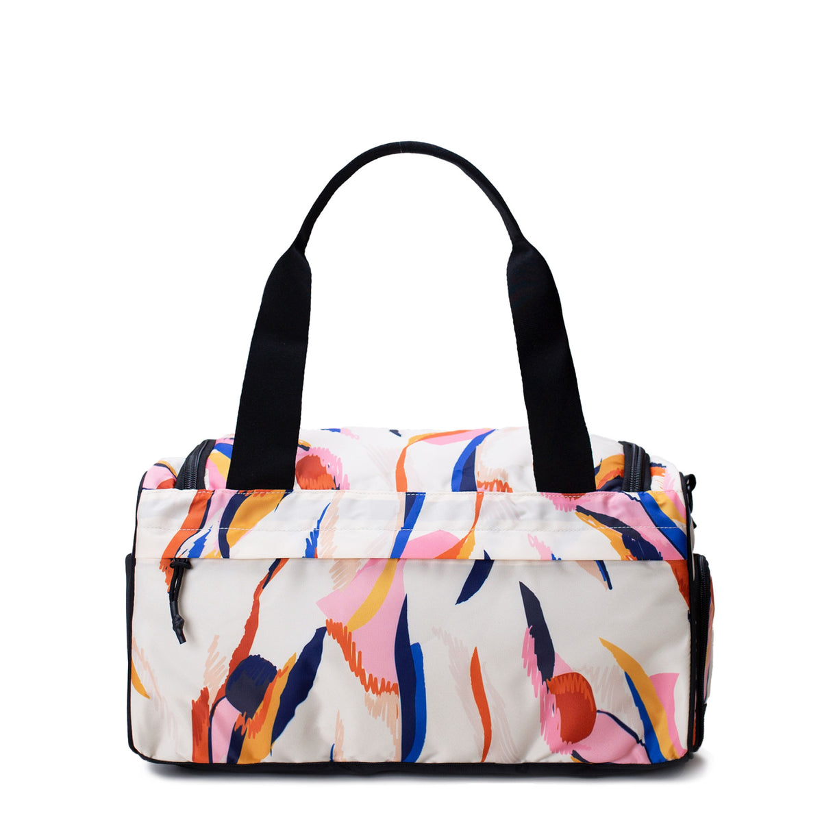 Vooray Boost Duffel - Cream/Watercolor/Birds