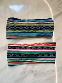 Colorful Print Headbands
