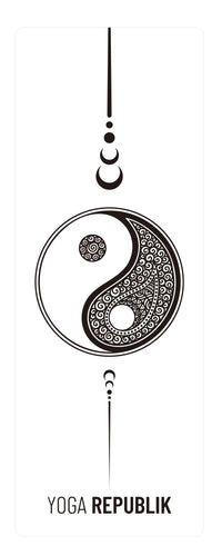 YR Travel Mat 1.5mm PU Rubber - Yin Yang