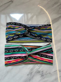 Colorful Print Headbands