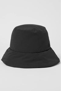 Alo Yoga S/M Good Shade Puffer Bucket Hat - Black