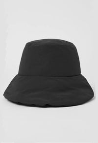 Alo Yoga S/M Good Shade Puffer Bucket Hat - Black