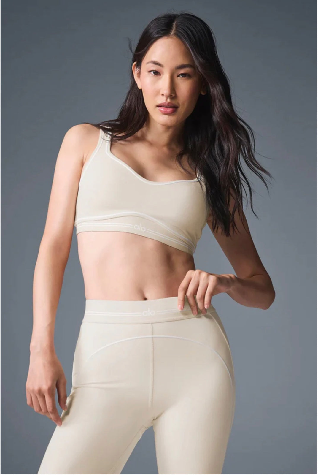 Alo Yoga Airbrush Heart Throb Bra