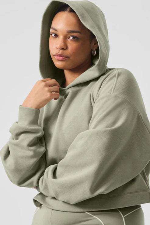 Alo Yoga KECIL Bae Hoodie - Shock Kuning