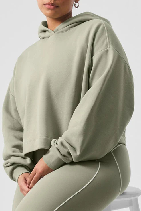 Alo Yoga KECIL Bae Hoodie - Shock Kuning