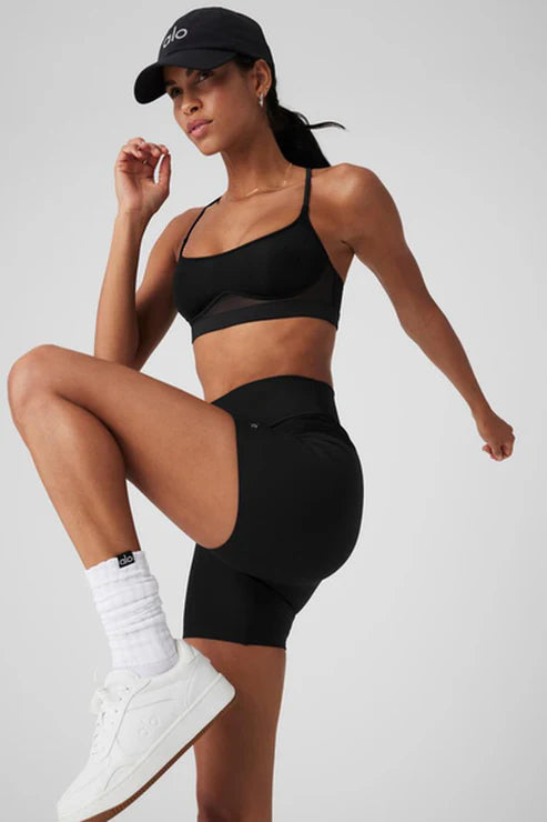 Alo Yoga Molded Engage Bra - Black