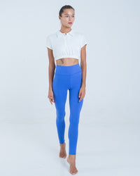 Legging Pinggang Tinggi Esensial Universitas Sg Kecil Spiritual Gangster - Bluebell