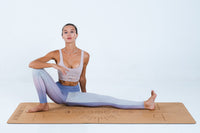 Alo Yoga XS Legging Senja Gradien Pinggang Tinggi Uap - Langit Matahari Terbit